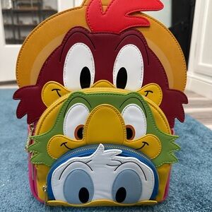 Disney Loungefly Three Caballeros Mini Backpack